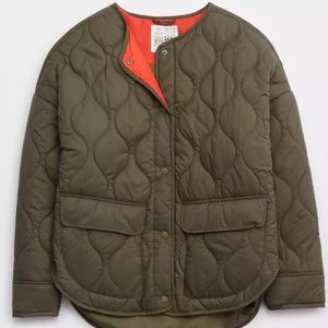 Aerie quilted bomber jacket, S